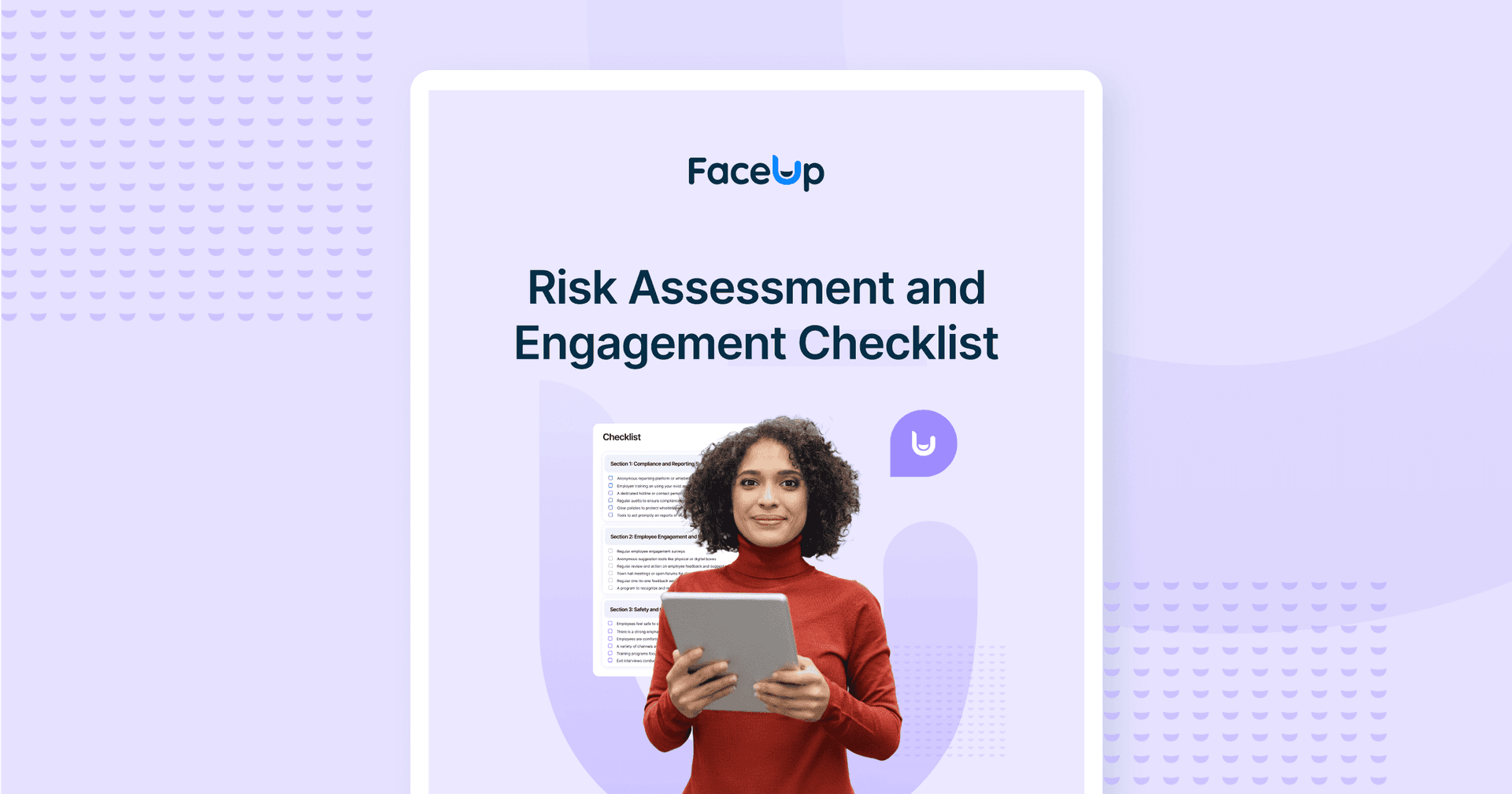 Risk Assessment and Engagement Checklist | FaceUp