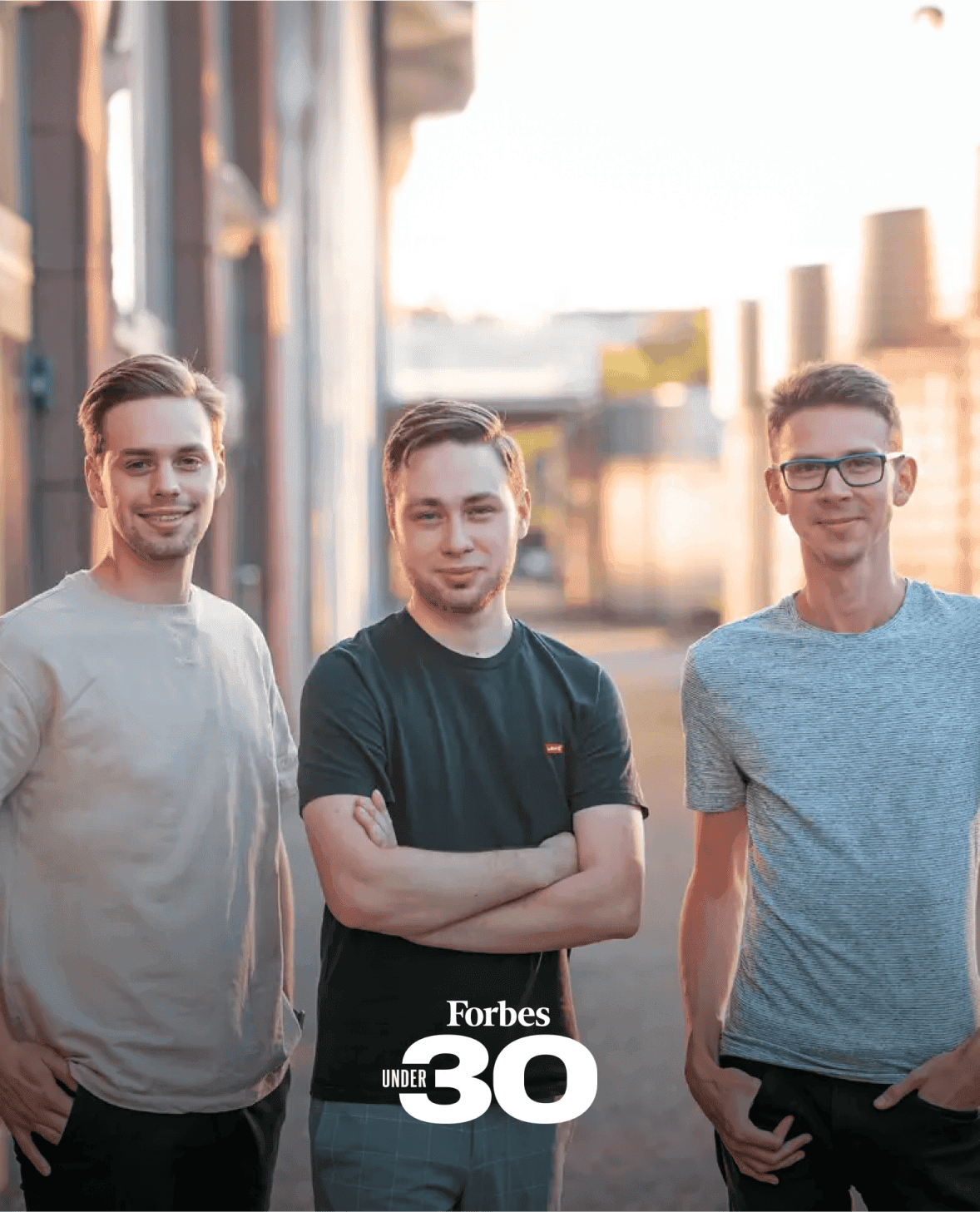Faceup About Us - Forbes under 30