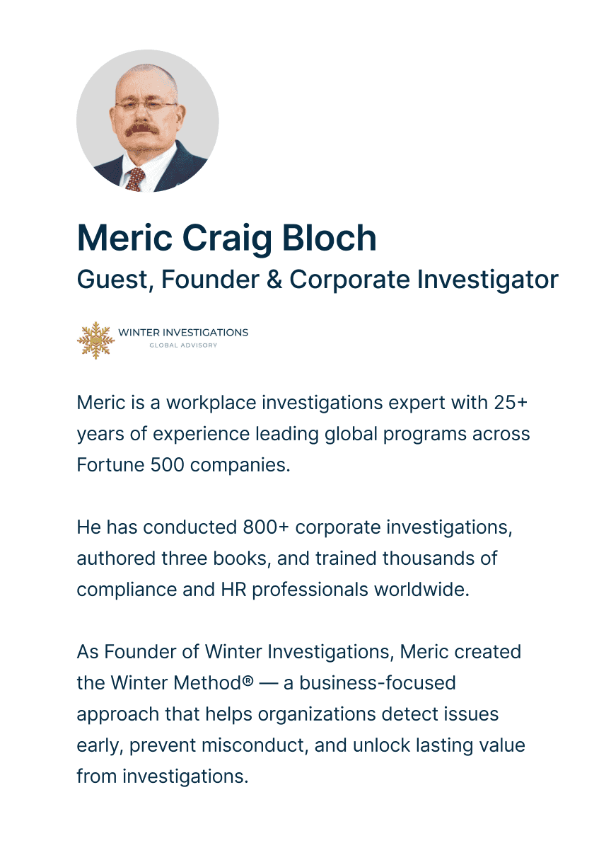 Meric Craig Bloch