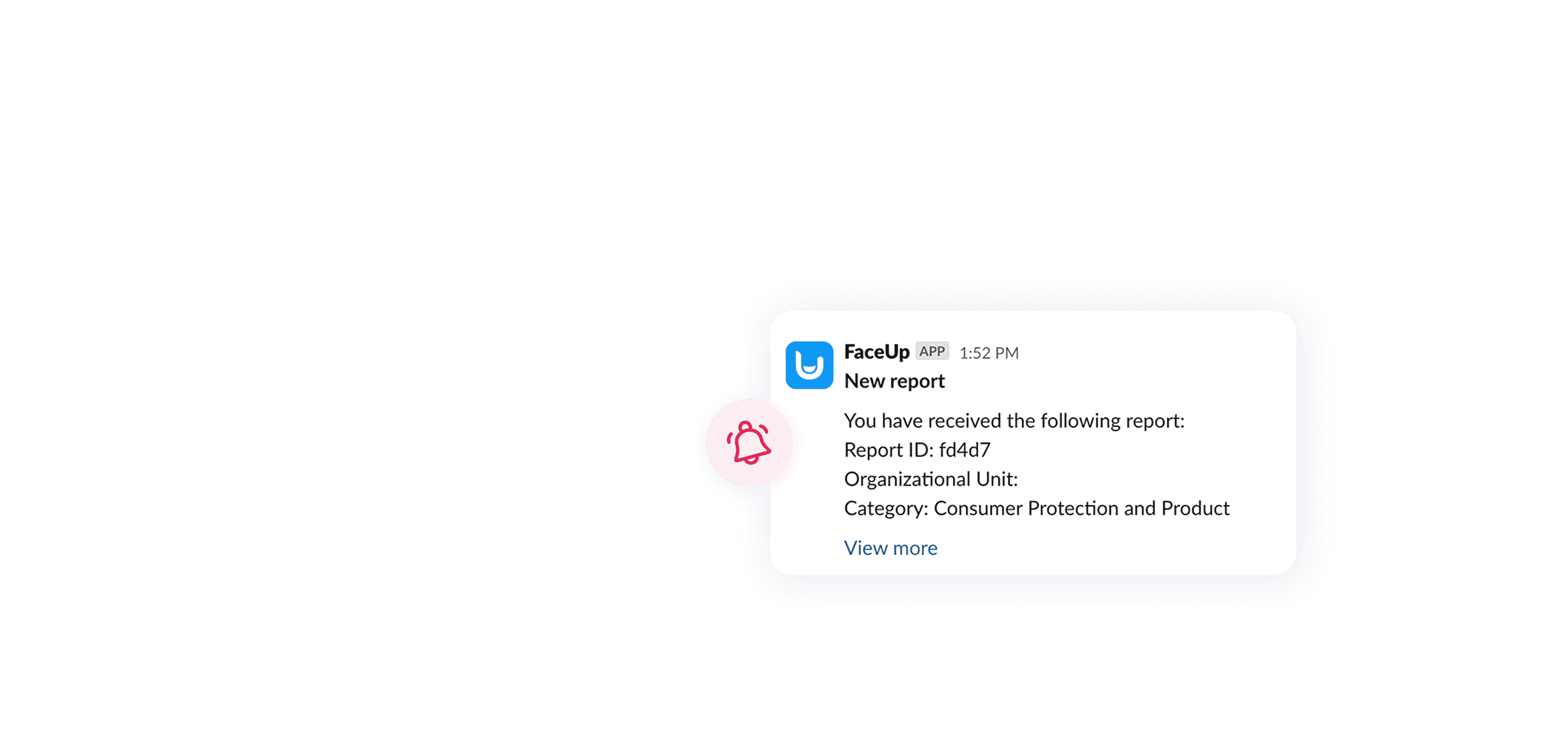 Whistleblowing FaceUp Integrations Slack