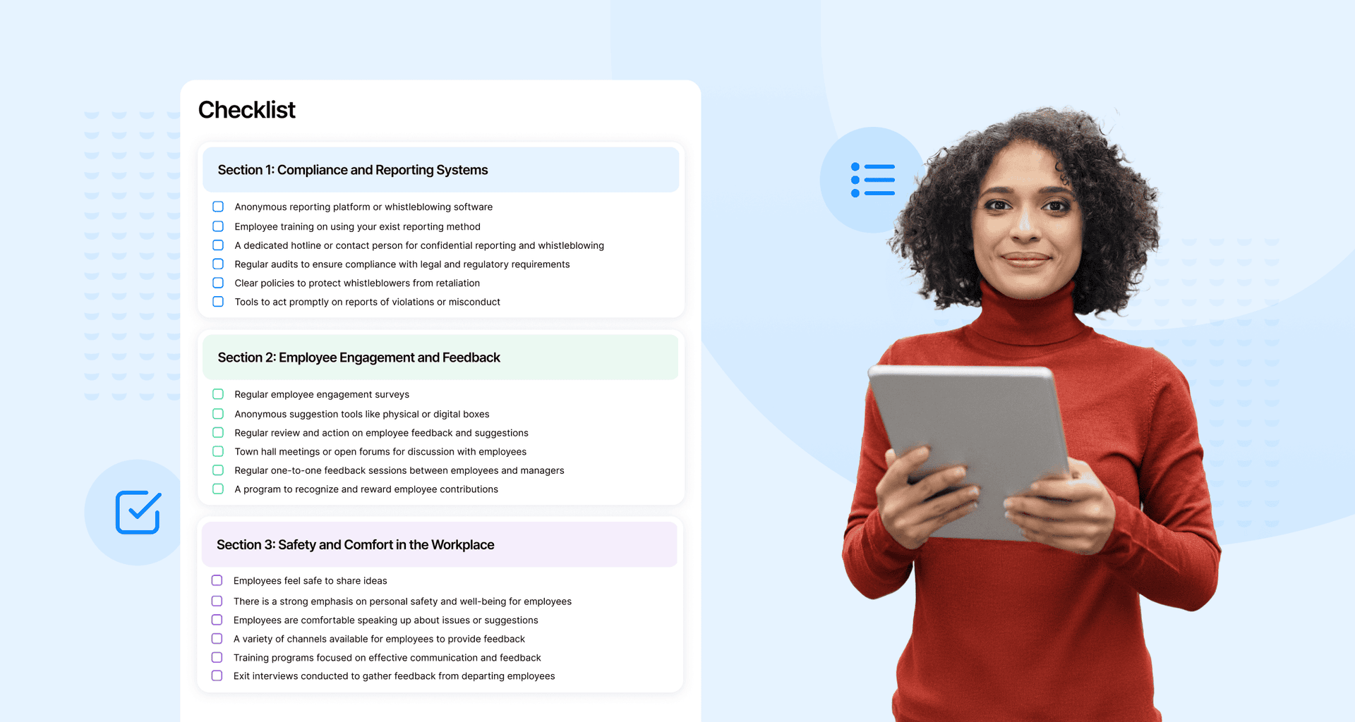 Risk Assessment and Engagement Checklist